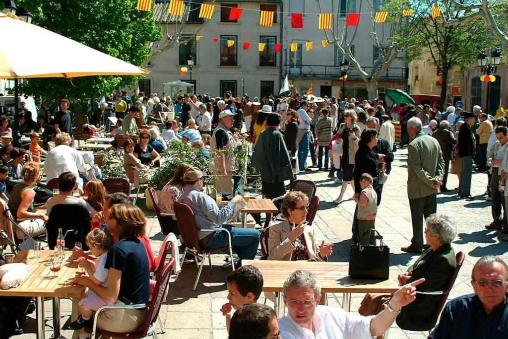 La Cigale - Vieux Village - Charmante Maisonnette Climatisee Avec Jardin Villeneuve-lès-Avignon Екстериор снимка